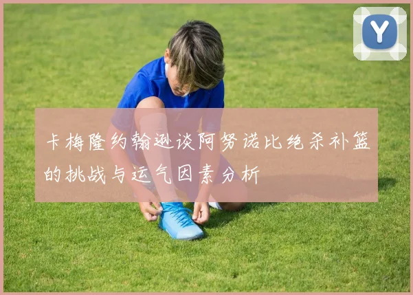 卡梅隆约翰逊谈阿努诺比绝杀补篮的挑战与运气因素分析